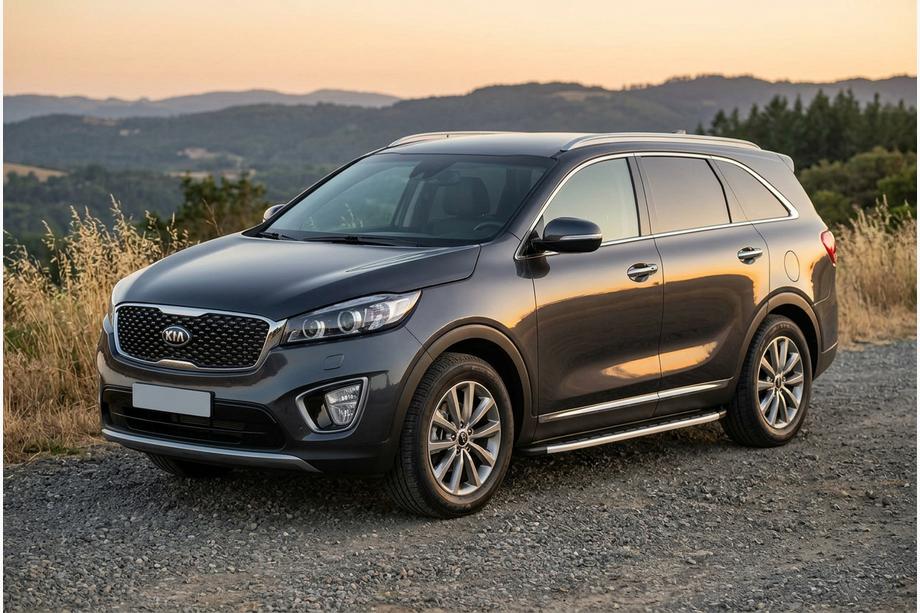Kia Sorento III UM 2014-2020 Seitenschweller Fullmond (2 Stk., Aluminium) Image