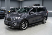 Kia Sorento III UM 2014-2020 Seitenschweller Tayga Black (2 Stk., Aluminium) Foto 1