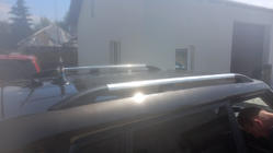 Kia Soul II 2013-2018 Dachreling CHROM (Kunststoffkappen) Foto 2