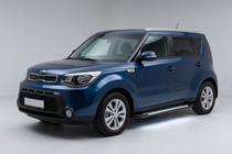 Kia Soul II 2013-2018 Seitenschweller Line (2 Stk., Aluminium) Foto 1