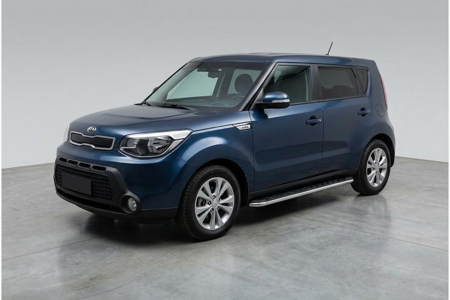 Kia Soul II 2013-2018 Trittbretter Maydos V1 (2 Stk., Aluminium & Edelstahl) Image