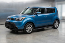 Kia Soul II 2013-2018 Seitenschweller Bosphorus Black (2 Stk., Aluminium) Foto 1
