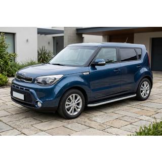 Seitenschweller Tayga Grey (2 Stk., Aluminium) Kia Soul II 2013-2018 Foto 1