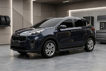 Kia Sportage 2015-2021 Trittbretter Allmond Black (2 Stk., Aluminium) Foto 1
