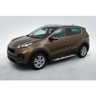 Seitenschweller Sunrise (2 Stk., Aluminium) Kia Sportage 2015-2021 Foto 1