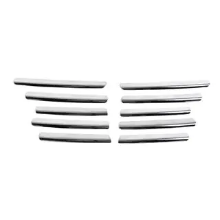 Chrom Kühlergrill Abdeckungen (Edelstahl) Opel Vectra B 1995-2002 Foto 3