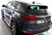 Kia Sportage 2015-2021 Seitenschweller Maydos V2 (2 Stk., Aluminium & Edelstahl) Foto 1