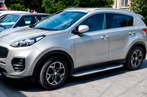 Kia Sportage 2015-2021 Seitenschweller Maydos V2 (2 Stk., Aluminium & Edelstahl) Foto 3