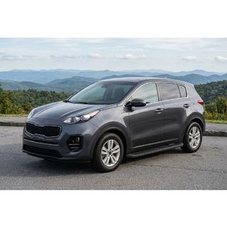 Seitenschweller Tayga Black (2 Stk., Aluminium) Kia Sportage 2015-2021 Foto 1