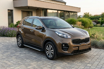 Kia Sportage 2015-2021 Seitenschweller Maya V1 (2 Stk., Aluminium) Foto 1