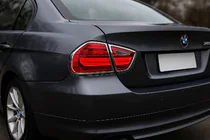 BMW 3 Series E90/E91 2005-2011 Chrom Blenden für Rückleuchten (2 Stk., Kunststoff) Foto 1