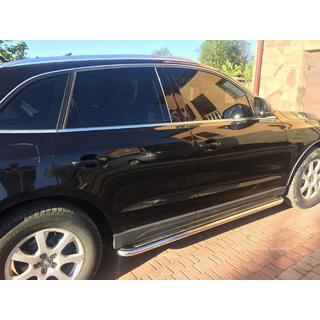 Seitenschweller Premium (2 Stk., Edelstahl) Audi Q5 2008-2017 Foto 3
