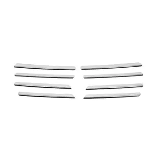 Grill Abdeckungen 2001-2007 (8 Stk, Edelstahl) Opel Vivaro 2001–2015 Foto 3