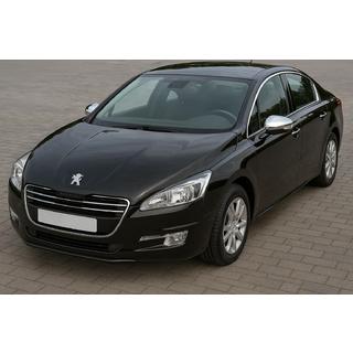 Spiegelabdeckungen (2 Stk, Edelstahl) Peugeot 508 2010-2018 Foto 2