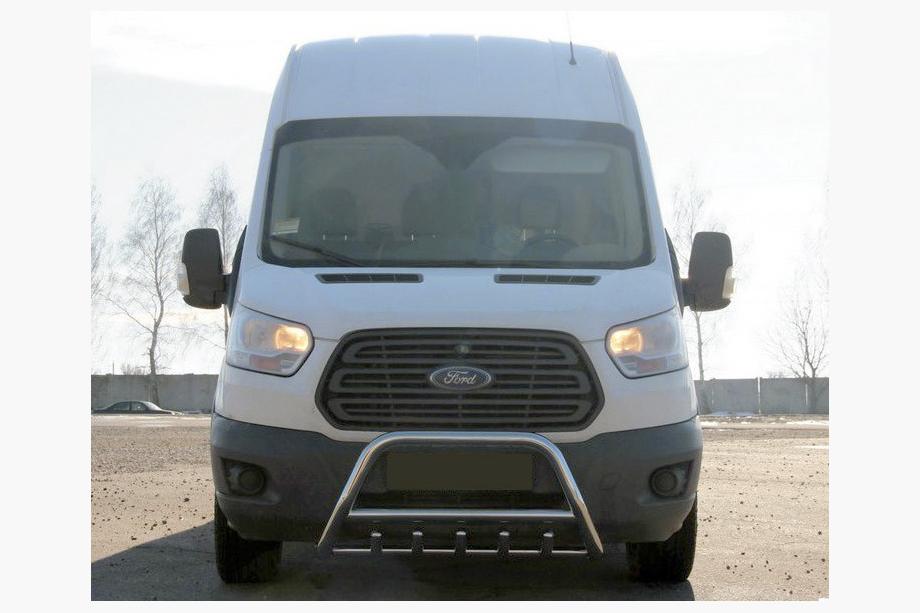 Ford Transit 2014- Frontbügel WT003 (Edelstahl) Image