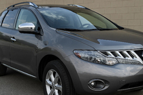 Nissan Murano 2002-2008 Spiegelabdeckungen Edelstahl (2008-2010, 2 Stk) Foto 3