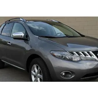 Spiegelabdeckungen Edelstahl (2008-2010, 2 Stk) Nissan Murano 2002-2008 Foto 3