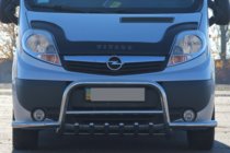 Renault Trafic 2001–2015 Frontschutzbügel mit Seitenbügeln Exclusive (Edelstahl) Foto 2