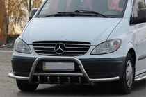 Mercedes Vito W639 2004-2014 Frontbügel WT003 mit Bügeln (Edelstahl) Foto 3