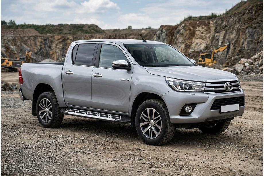 Toyota Hilux 2015- Seitenschweller Sunrise (2 Stk., Aluminium) Image
