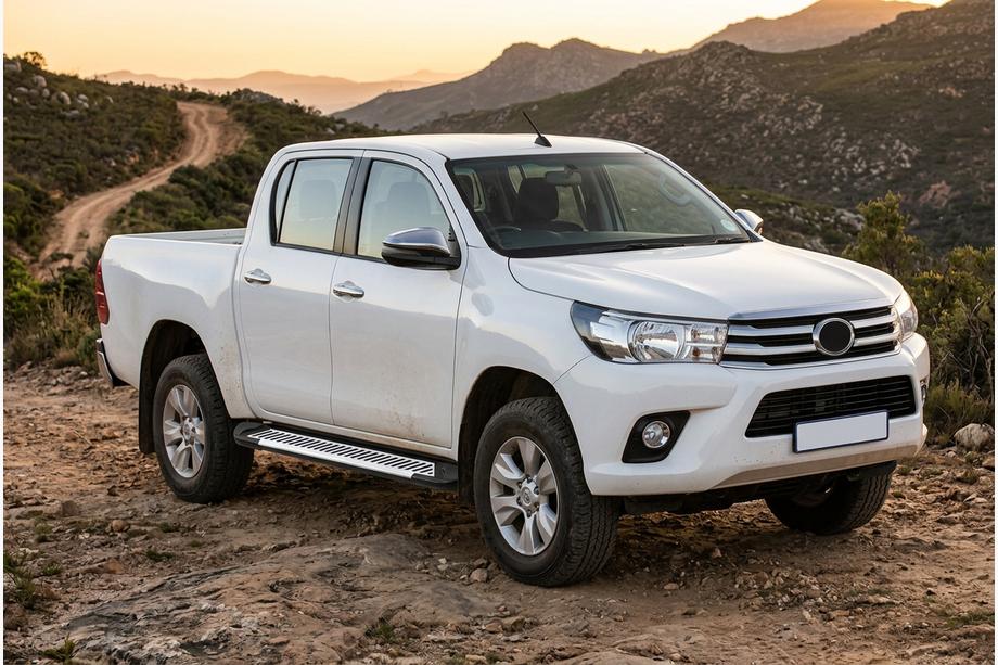Toyota Hilux 2015- Seitenschweller Line (2 Stk., Aluminium) Image