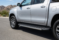 Toyota Hilux 2015- Trittbretter Duru (2 Stk., Aluminium) Foto 1