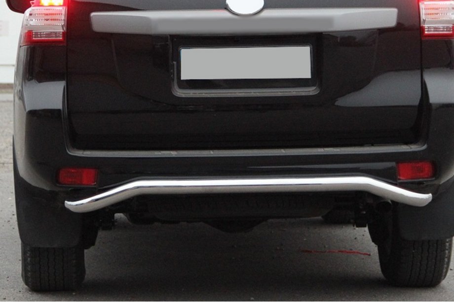Toyota Land Cruiser Prado 150 2009-2023 Heckbügel AK008 (Edelstahl) Image