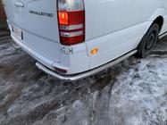 Volkswagen Crafter 2006-2016 Seitliche Rohre hinter dem Hinterrad, eckig (2 Stk., Edelstahl) ExtraLang Foto 10