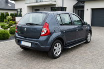 Dacia Sandero 2007-2013 Seitenschweller Maya V1 (2 Stk., Aluminium) Foto 1