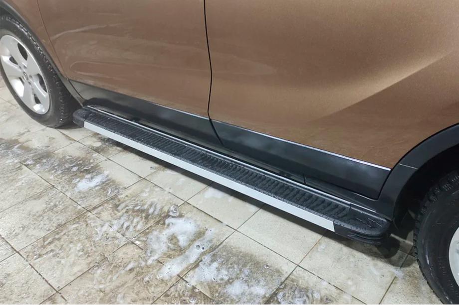 Opel Mokka 2012-2021 Seitenschweller Maya V1 (2 Stk., Aluminium) Image