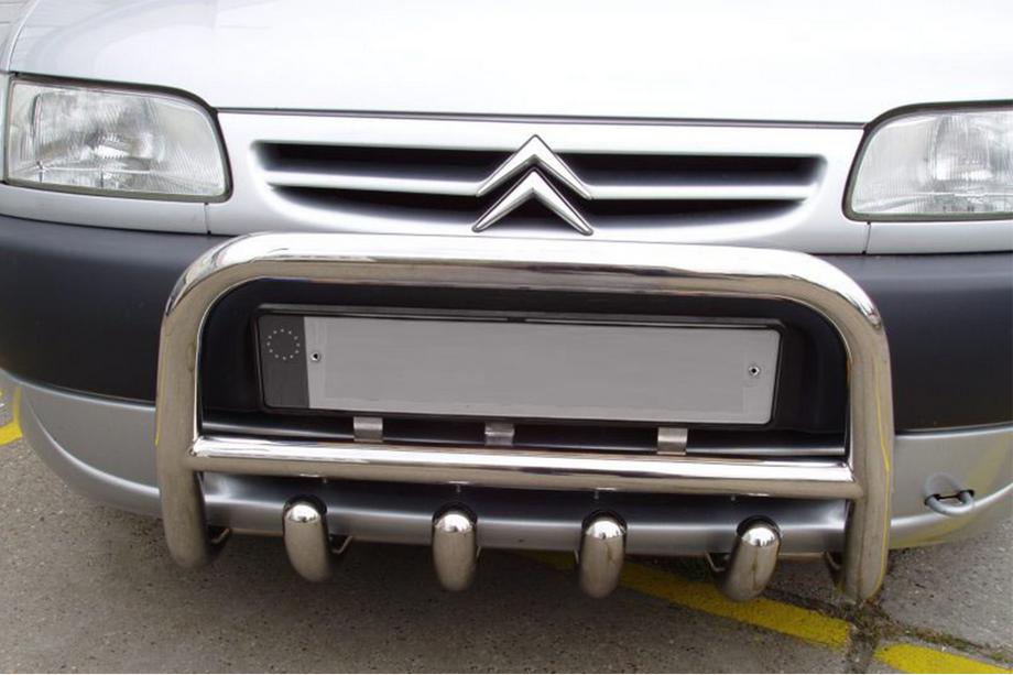 Citroen Berlingo 1996-2008 Frontbügel QT006 (Edelstahl) Image