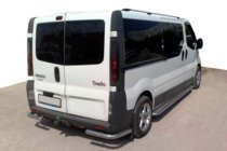 Renault Trafic 2001–2015 Hintere Eckschutzrohre AK003 (Edelstahl) Foto 2