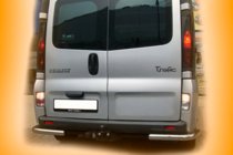 Opel Vivaro 2001–2015 Hintere Eckschutzrohre AK003 (Edelstahl) Foto 3