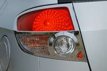 Hyundai Getz 2002- Chrom Blenden für Rückleuchten (2 Stk., Kunststoff) Foto 1