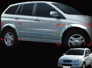SsangYong Kyron 2005-2014 Zierleisten für Radläufe Foto 3