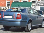Skoda Octavia I Tour A4 1996-2010 Kofferraumleiste Edelstahl Foto 2