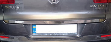 Volkswagen Tiguan 2007-2016 Kofferraumleiste Edelstahl Foto 5