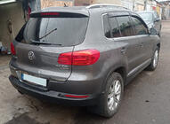 Volkswagen Tiguan 2007-2016 Kofferraumleiste Edelstahl Foto 4