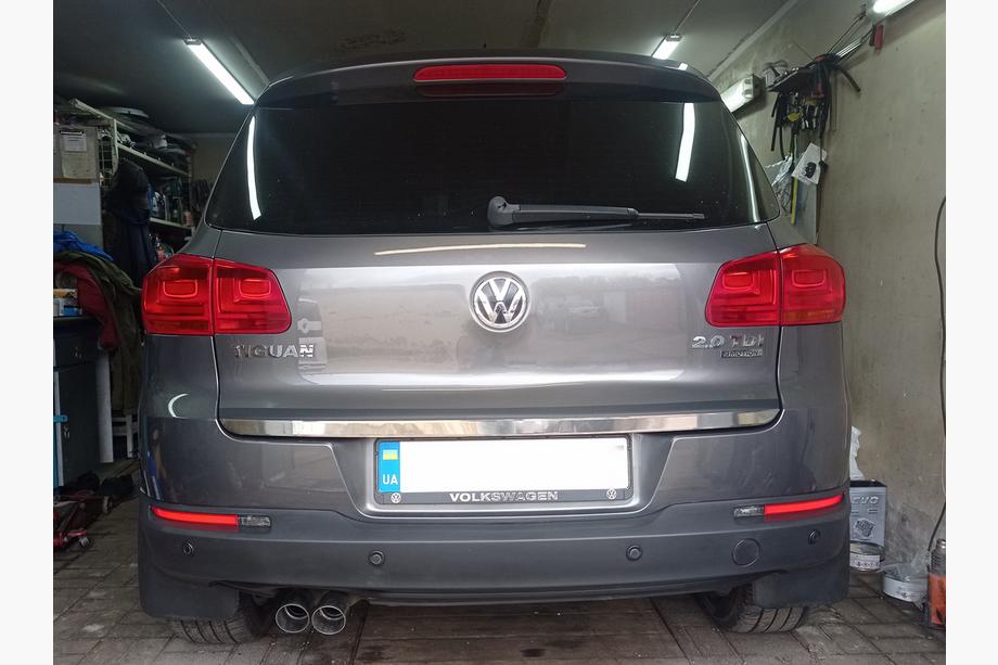 Volkswagen Tiguan 2007-2016 Kofferraumleiste Edelstahl Image