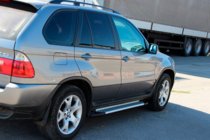 BMW X5 E53 1999–2006 Trittbretter Allmond Grey (2 Stk, Alu) Foto 5