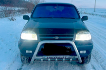 Chevrolet Niva 1998-2020 Frontbügel WT004 Edelstahl Foto 1