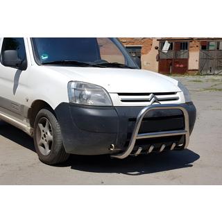 Frontbügel WT003 (Edelstahl) Peugeot Partner 1996-2008 Foto 3