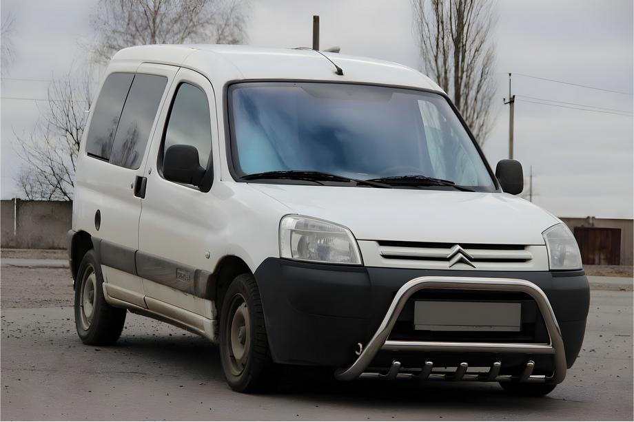 Peugeot Partner 1996-2008 Frontbügel WT003 (Edelstahl) Image