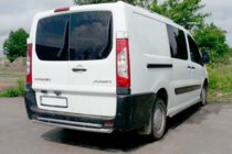Citroen Jumpy 2007–2017 Heckbügel Double (Edelstahl) Foto 1