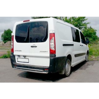 Heckbügel AK-002-Doppelt (Edelstahl) Peugeot Expert 2007-2016 Foto 1