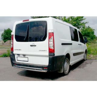Heckbügel AK-002-Doppelt (Edelstahl) Peugeot Expert 2007-2016 Foto 1