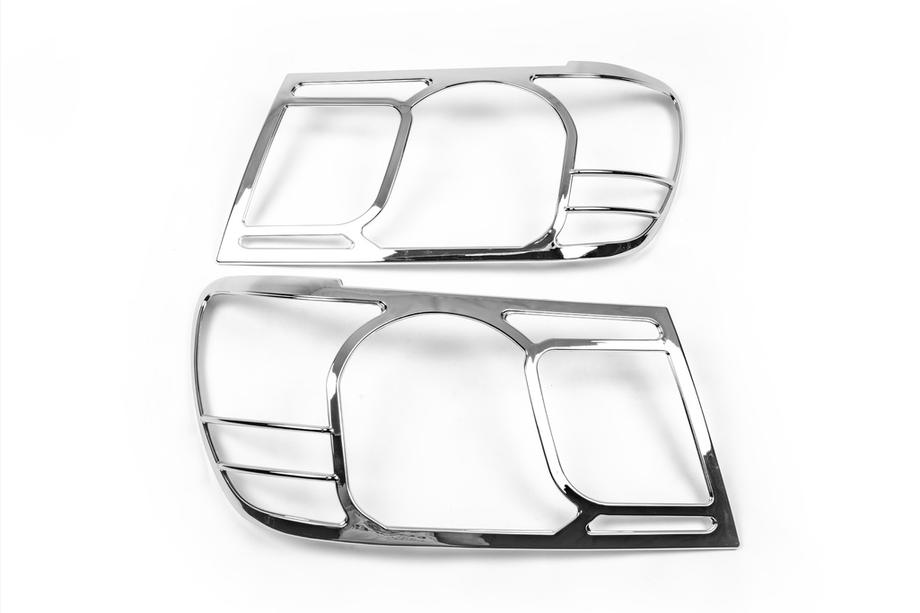 Toyota Land Cruiser 100 1998-2007 Scheinwerfer Abdeckungen V1 (2 Stk., Kunststoff) Foto 2