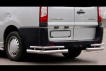 Citroen Jumpy 2007–2017 Hintere Eckschutz Double (2 Stk., Edelstahl) Foto 1
