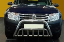 Renault Duster 2008–2017 Frontbügel WT002 (Edelstahl) Foto 1