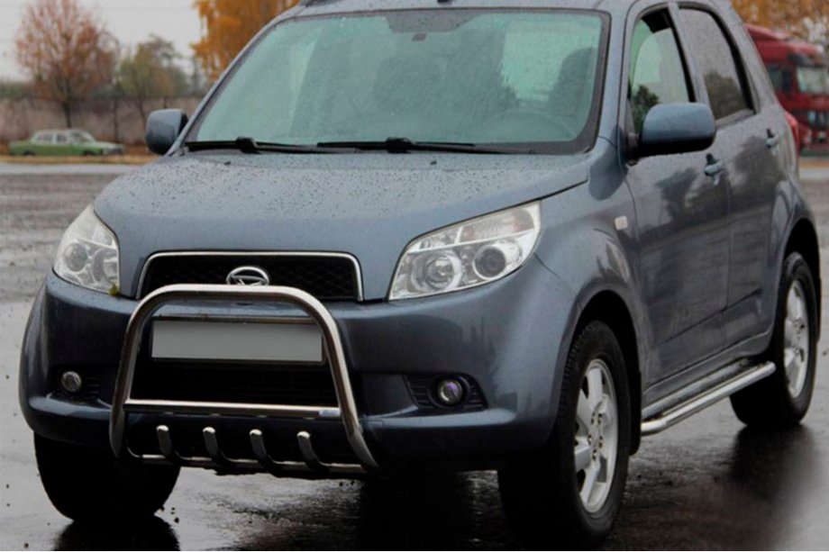 Daihatsu Terios 2006-2017 Frontbügel QT006 (Edelstahl) Image